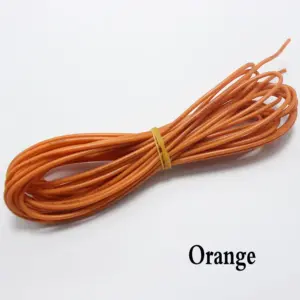 10 METROS CABLE AWG26 NARANJA TRENZADO