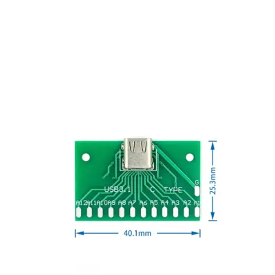 Modulo Adaptador Tipo C a DIP Arduino Conversor Electrónica REF0950 - Imagen 2