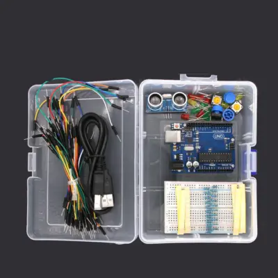 Mini KIT Arduino Básico Mini UNO Atmega328 compatible 100% + CAJA