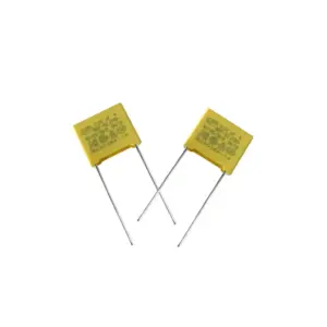 2x Condensador de seguridad MKP X2 0.22uF 224K AC 275V 15mm