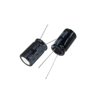 5x Condensador electrolitico 680uF 50v 105º C - Imagen 3