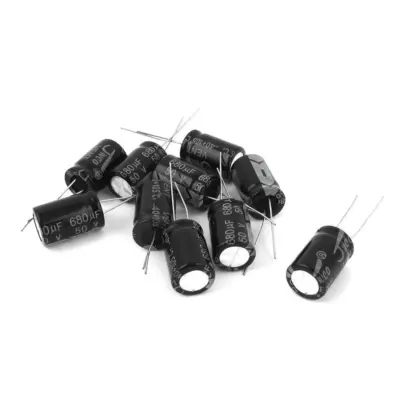 5x Condensador electrolitico 680uF 50v 105º C - Imagen 6