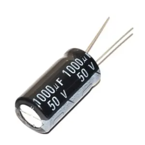 5x Condensador electrolitico 1000uF 50v 105º C 13x20mm