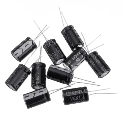 5x Condensador electrolitico 1000uF 50v 105º C 13x20mm - Imagen 5