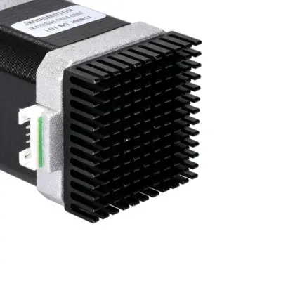 AMORTIGUADOR VIBRACIONES 53.8*53.8 mm Motor paso a paso Nema 17 + DISIPADOR NEGRO - Imagen 3