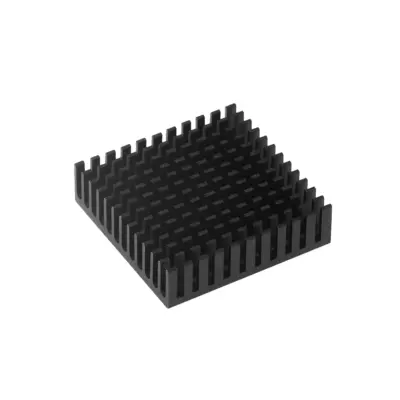 AMORTIGUADOR VIBRACIONES 53.8*53.8 mm Motor paso a paso Nema 17 + DISIPADOR NEGRO - Imagen 4