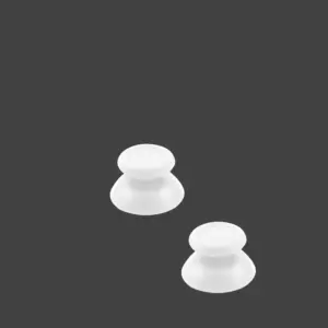 2x JOYSTICK PS4 PLAYSTATION 4 ANALOGICO MANDO THUMB STICK BOTONES R3 L3 BLANCO