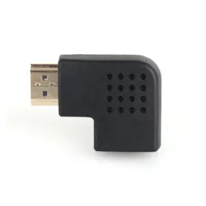 Adaptador HDMI Macho a HDMI Hembra Ángulo 90º Conector 1.4 derecha
