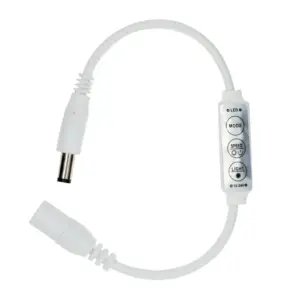 Controlador atenuador brillo Tira Led Monocolor 3 Teclas 12v 5050 3528 Dimmer DC