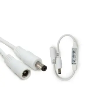 Controlador atenuador brillo Tira Led Monocolor 3 Teclas 12v 5050 3528 Dimmer DC