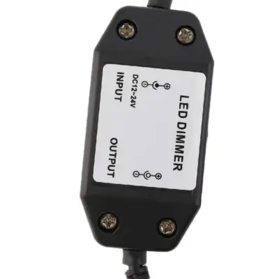 Controlador Dimmer atenuador intensidad Tira LED 12-24VDC SMD 5050 5630 3528 2835 - Imagen 5