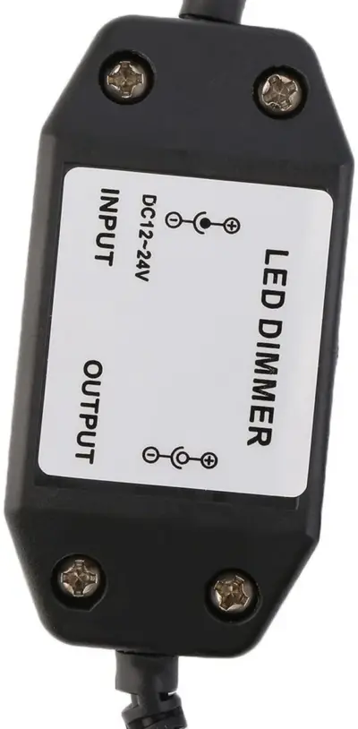 Controlador Dimmer atenuador intensidad Tira LED 12-24VDC SMD 5050 5630 3528 2835 - Imagen 6