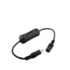 Interruptor de alimentación On/Off macho hembra 5.5x2.1mm DC 12v Tira LED CCTV