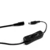 Interruptor de alimentación On/Off macho hembra 5.5x2.1mm DC 12v Tira LED CCTV - Imagen 2
