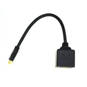 CABLE SPLITTER ADAPTADOR DIVISOR HDMI MACHO A DOBLE HDMI HEMBRA 30 CM