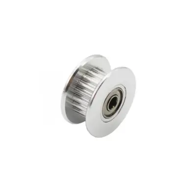1x GT2 POLEA LOCA DENTADA 20 DIENTES CON RODAMIENTO ORIFICIO 3 MM CORREA 6 MM IMPRESORA 3D CNC