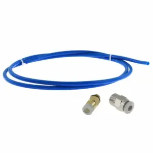 KIT 1 METRO PTFE  OD.4MM * ID.2MM 1.75 mm + PC4-M6 + PC4-M10 IMPRESORA 3D