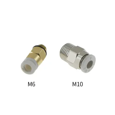 KIT 1 METRO PTFE  OD.4MM * ID.2MM 1.75 mm + PC4-M6 + PC4-M10 IMPRESORA 3D - Imagen 3