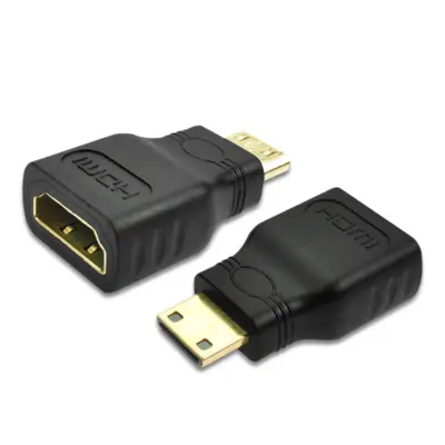 ADAPTADOR CONVERSOR MINI HDMI MACHO TIPO C A HDMI HEMBRA TIPO A CONECTOR HD TV