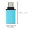 Adaptador USB 3.0 Hembra a Tipo C USB 3.1 Macho OTG AZUL - Imagen 4