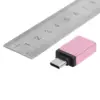 Adaptador USB 3.0 Hembra a Tipo C USB 3.1 Macho OTG ROSA - Imagen 6