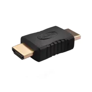 Adaptador recto HDMI TIPO A macho - macho 19 pines