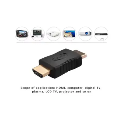 Adaptador recto HDMI TIPO A macho - macho 19 pines - Imagen 5