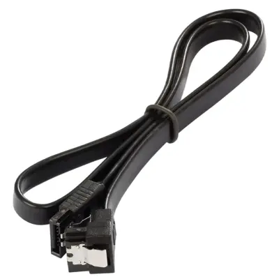 Cable de datos HDD SATA 3.0 6 Gbp/s ACODADO 90º 40 cm NEGRO - Imagen 2