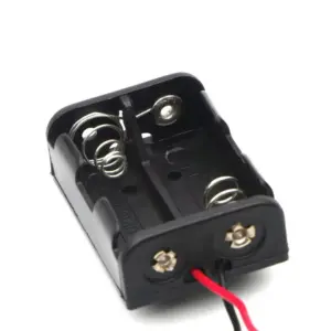 PORTAPILAS 2x 12V23A  con cable alimentacion PCB battery holder