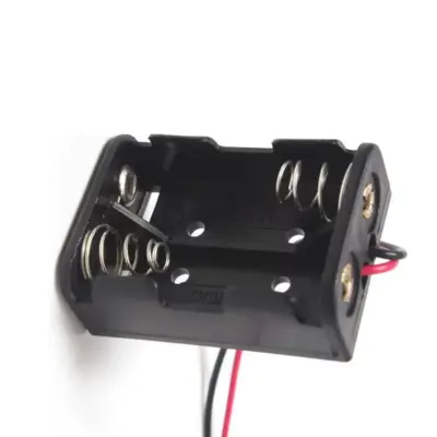 PORTAPILAS 2x 12V23A  con cable alimentacion PCB battery holder - Imagen 4