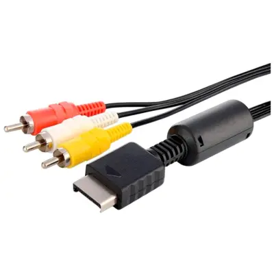 CABLE DE VIDEO PARA SONY PLAY STATION 1 2 3 PSX PS1 PS2 PS3 AV TV AUDIO RCA 3RCA ref2093 - Imagen 3