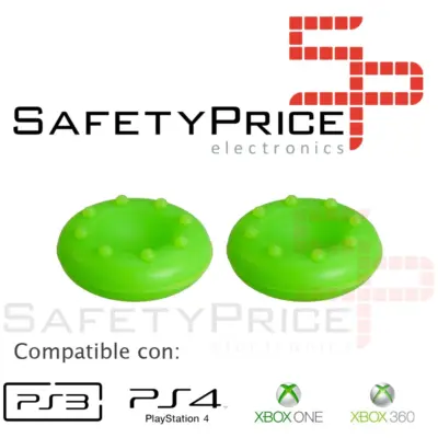 2X FUNDA MANDO PS3 PS4 XBOX ONE 360 GOMAS JOYSTICK THUMB GRIPS BOTONES SILICONA - Imagen 9