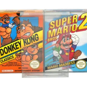 10x Funda protectora juegos con caja Nintendo NES REF2033