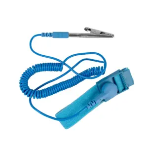 PULSERA ANTIESTATICA AJUSTABLE PINZA AISLANTE