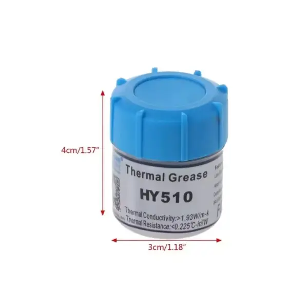 Pasta Termica  HY510 Procesador Gris 10 gr para PC CPU Ordenador Xbox REF2044 - Imagen 3