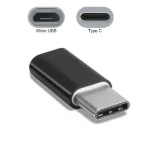 ADAPTADOR NEGRO CABLE MICRO USB A TIPO C NEGRO REF2052