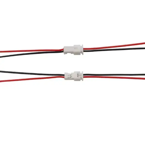 2x Pareja Cable conector XH 2.54mm macho y hembra 2 pin carga de batería JST 20CM 1007-26 AWG REF2067