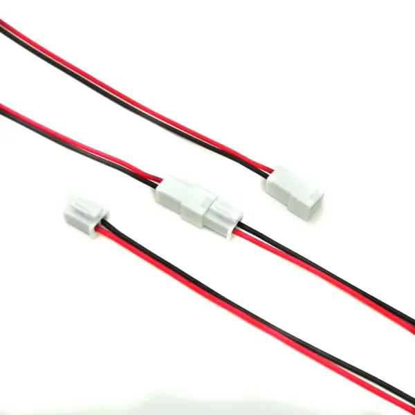 2x Pareja Cable conector XH 2.54mm macho y hembra 2 pin carga de batería JST 20CM 1007-26 AWG REF2067 - Imagen 2