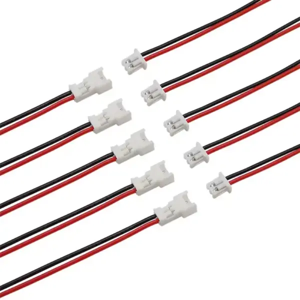 2x Pareja Cable conector XH 2.54mm macho y hembra 2 pin carga de batería JST 20CM 1007-26 AWG REF2067 - Imagen 6