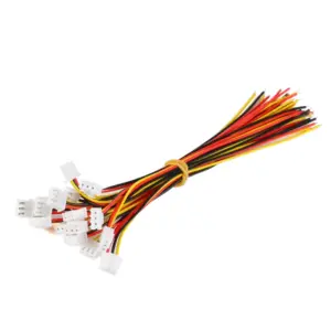 2x Pareja Cable conector XH 2.54mm macho y hembra 4 pin carga de batería JST 20CM 1007-26 AWG REF2069