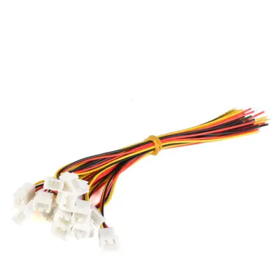 2x Pareja Cable conector XH 2.54mm macho y hembra 4 pin carga de batería JST 20CM 1007-26 AWG REF2069 - Imagen 3