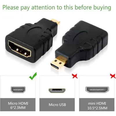 Adaptador HDMI Hembra a MICRO HDMI Macho REF2085 - Imagen 10