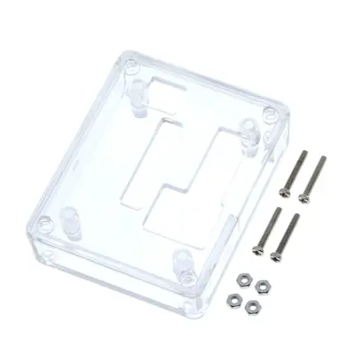 Caja Carcasa ABS transparente Termostato W1209 DC 12V controlador temperatura - Imagen 2
