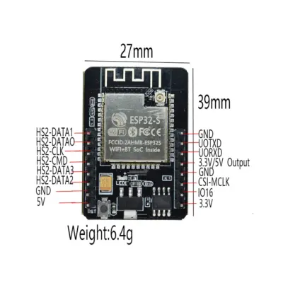 Placa de desarrollo ESP32 CAM con módulo OV2640 módulo WIFI + Bluetooth - Imagen 4