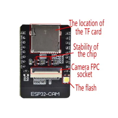 Placa de desarrollo ESP32 CAM con módulo OV2640 módulo WIFI + Bluetooth - Imagen 5