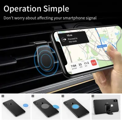 Soporte magnético Universal para teléfono Rejilla de coche - Imagen 6