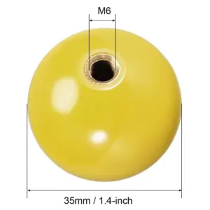 BOLA REPUESTO AMARILLO JOYSTICK ARCADE 35MM REF2146