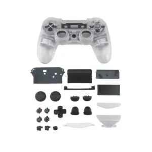 Kit completo carcasa transparente mando PS4