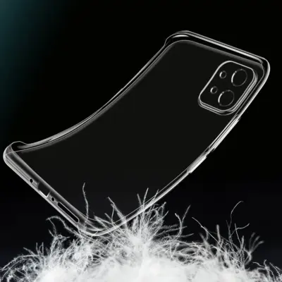 Funda Xiaomi Mi 11 transparente 5G 6.81 Carcasa Silicona Gel TPU Lisa - Imagen 2