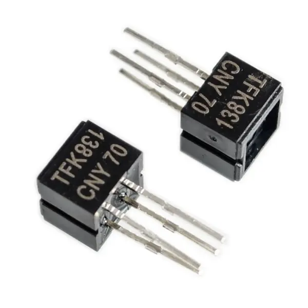 2x CNY 70 SENSOR INFRARROJO REFLEXIVO FUENTE DE LUZ INFRARROJA